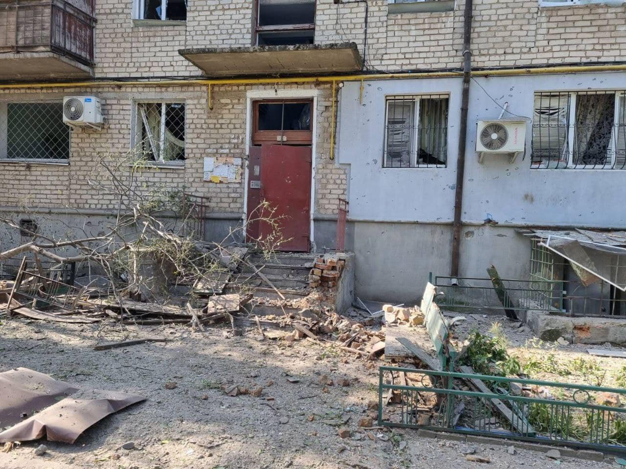 Обстріл житлового кварталу Миколаєва одна людина загинула, шість поранених